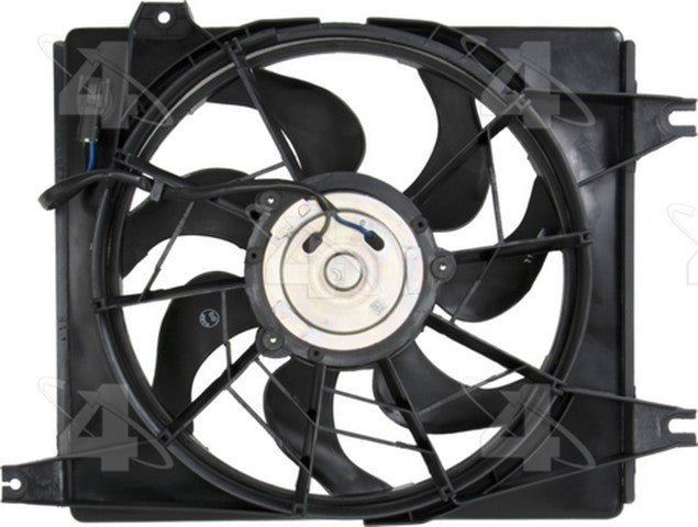 Four Seasons A/C Condenser Fan Assembly P/N:75298 Fits: Hyundai Elantra 00-96, Hyundai Tiburon 01-97 - Image 3