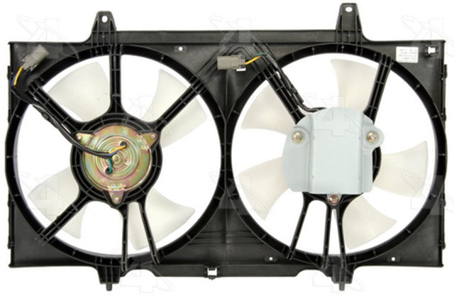 Four Seasons Dual Radiator and Condenser Fan Assembly P/N:75361 Fits: Nissan Altima 97-93 - Image 1