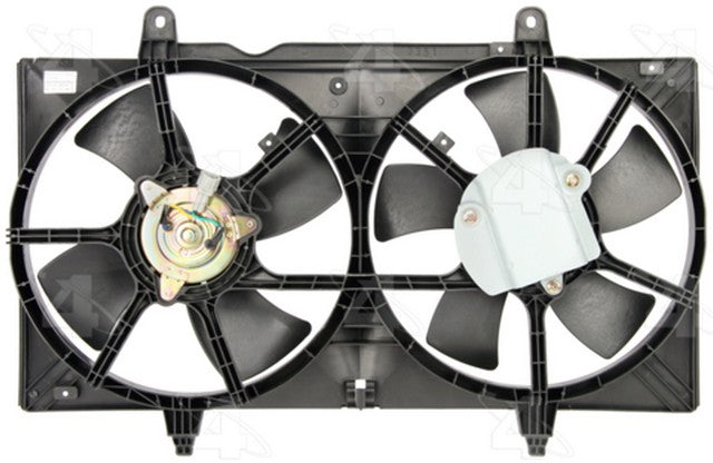 Four Seasons Dual Radiator and Condenser Fan Assembly P/N:75362 Fits: Nissan Altima 05-02, Nissan Maxima 2004 - Image 1