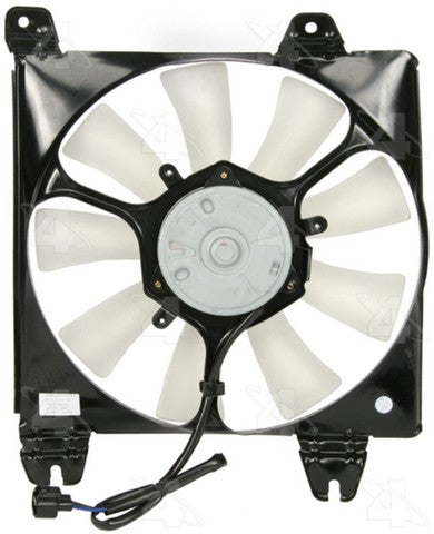 Four Seasons A/C Condenser Fan Assembly P/N:75452 Fits: Chrysler Sebring 2002, Dodge Stratus 2002, Mitsubishi Eclipse 2001 - Image 1