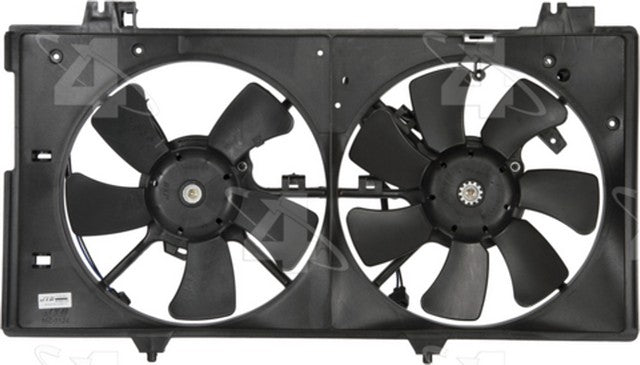 Four Seasons Dual Radiator and Condenser Fan Assembly P/N:75961 Fits: Mazda 6 08-03 - Image 2