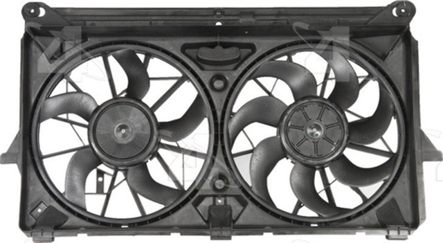 Four Seasons Dual Radiator and Condenser Fan Assembly P/N:76015 Fits: Cadillac Escalade, Cadillac Escalade Esv, Cadillac Escalade Ext, Chevrolet Avalanche, Chevrolet Cheyenne, Chevrolet Silverado 1500, Chevrolet Silverado 2500 - Image 2