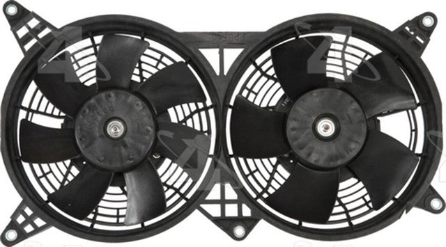 Four Seasons Dual Radiator and Condenser Fan Assembly P/N:76023 Fits: Cadillac Srx 09-04, Cadillac Sts 10-05 - Image 2