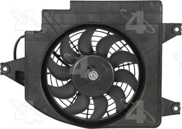 Four Seasons A/C Condenser Fan Assembly P/N:76107 Fits: Kia Rio 02-01 - Image 2