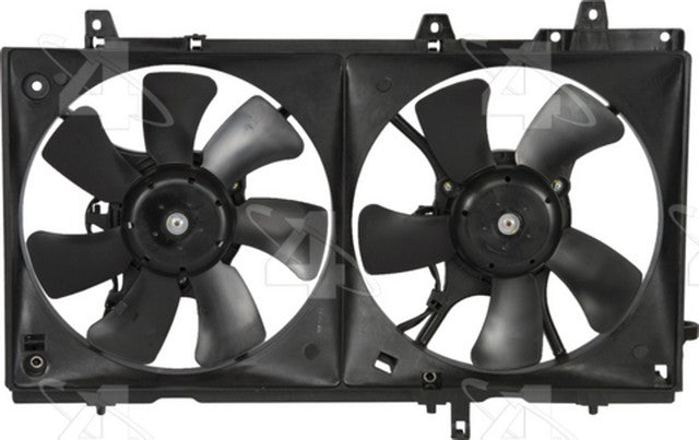 Four Seasons Dual Radiator and Condenser Fan Assembly P/N:76172 Fits: Subaru Forester 08-03 - Image 2