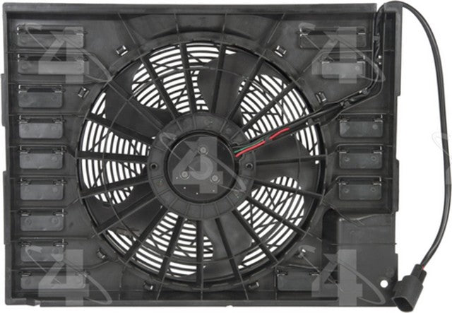 Four Seasons A/C Condenser Fan Assembly P/N:76199 Fits: BMW 745i 05-02, BMW 745li 05-02, BMW 760i 06-04, BMW 760li 08-03 - Image 2