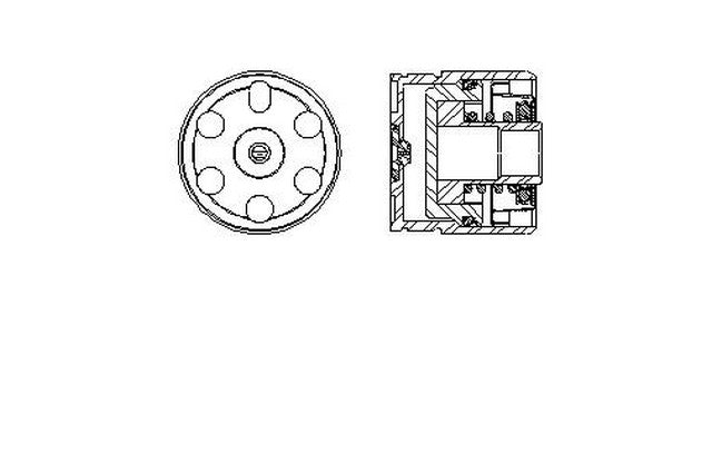 Better Brake Parts Disc Brake Caliper Piston P/N:7658 Fits: Buick Regal 93-88, Chevrolet Lumina 94-90, Oldsmobile Cutlass Supreme 93-88, Pontiac Grand Prix 93-88 - Image 1