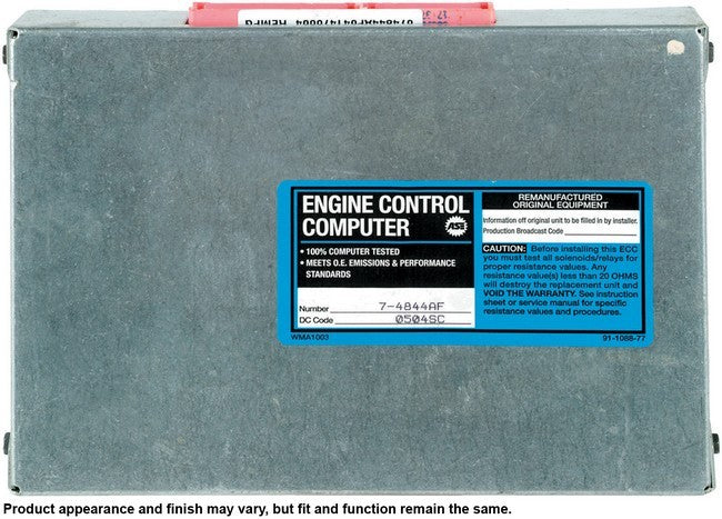 CARDONE Reman Engine Control Module (ECM) P/N:77-4844AF Fits: Chevrolet Beretta 1992, Chevrolet Corsica 1992 - Image 4