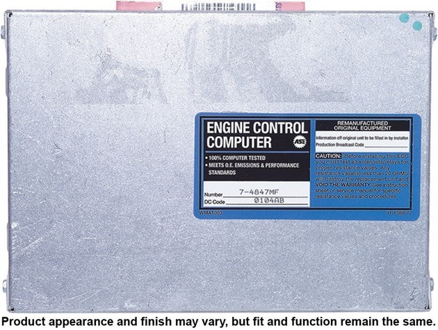CARDONE Reman Engine Control Module (ECM) P/N:77-4847MF Fits: Chevrolet Cavalier 93-92 - Image 4