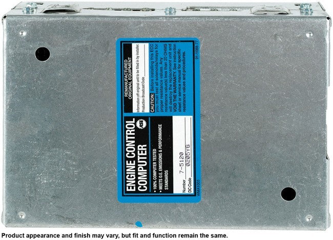 CARDONE Reman Engine Control Module (ECM) P/N:77-5120 Fits: Cadillac Commercial Chassis 84-81, Cadillac Deville 1981, Cadillac Eldorado 1981, Cadillac Fleetwood 84-81, Cadillac Seville 1981 - Image 4