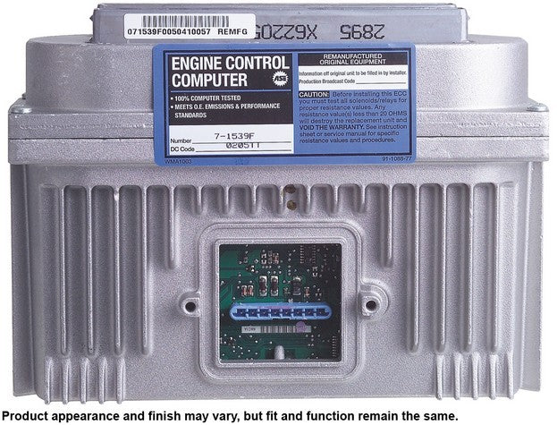 CARDONE Reman Powertrain Control Module (PCM) P/N:77-8178F Fits: Buick Century 1997, Buick Regal 1997, Chevrolet Lumina 1997, Chevrolet Monte Carlo 1997, Oldsmobile Cutlass 1997, Pontiac Grand Prix 1997 - Image 4