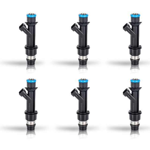 ACEON Fuel Injector Set P/N:7795-1211-06 Fits: Buick Century, Buick Rendezvous, Chevrolet Impala, Chevrolet Malibu, Chevrolet Monte Carlo, Chevrolet Venture, Oldsmobile Alero, Oldsmobile Silhouette, Pontiac Grand Am, Pontiac Grand Prix, Pontiac Montana - Image 1