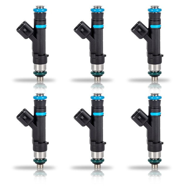 ACEON Fuel Injector Set P/N:7795-1310-06 Fits: Dodge Dakota 10-04, Dodge Durango 09-04, Dodge Nitro 12-07, Dodge Ram 1500 10-04, Jeep Commander 10-06, Jeep Grand Cherokee 10-05, Jeep Liberty 12-04, Mitsubishi Raider 09-06, Ram 1500 12-11, Ram Dakota 2011 - Image 1