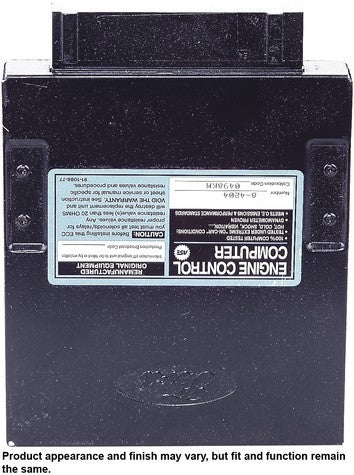 CARDONE Reman Engine Control Module (ECM) P/N:78-4204 Fits: Ford Tempo 86-85, Mercury Topaz 86-85 - Image 4