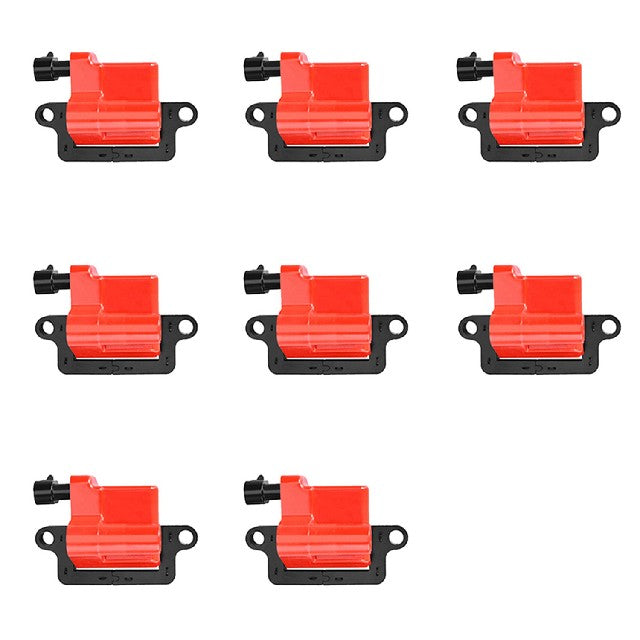 ACEON Ignition Coil Set P/N:7805-3508J-08 Fits: Cadillac Escalade, Chevrolet Avalanche 1500, Chevrolet Avalanche 2500, Chevrolet Silverado 1500, Chevrolet Silverado 1500 Hd, Chevrolet Silverado 2500, Chevrolet Silverado 2500 Hd, Chevrolet Silverado 3500 - Image 1