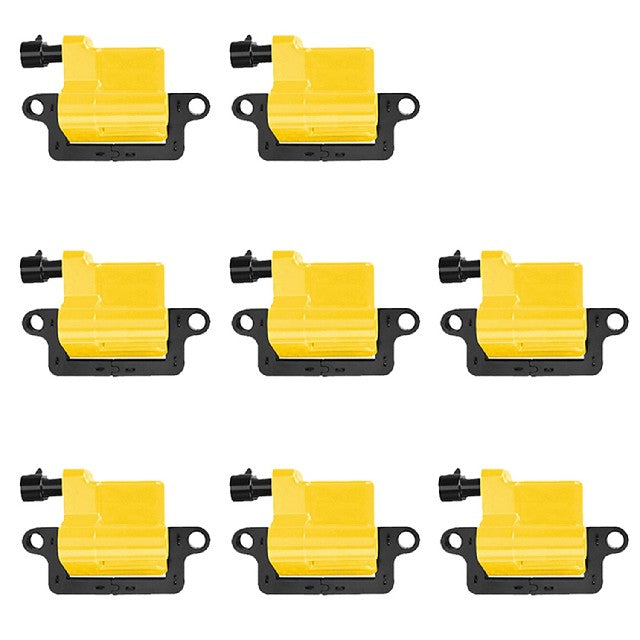 ACEON Ignition Coil Set P/N:7805-3508K-08 Fits: Cadillac Escalade, Chevrolet Avalanche 1500, Chevrolet Avalanche 2500, Chevrolet Silverado 1500, Chevrolet Silverado 1500 Hd, Chevrolet Silverado 2500, Chevrolet Silverado 2500 Hd, Chevrolet Silverado 3500 - Image 1