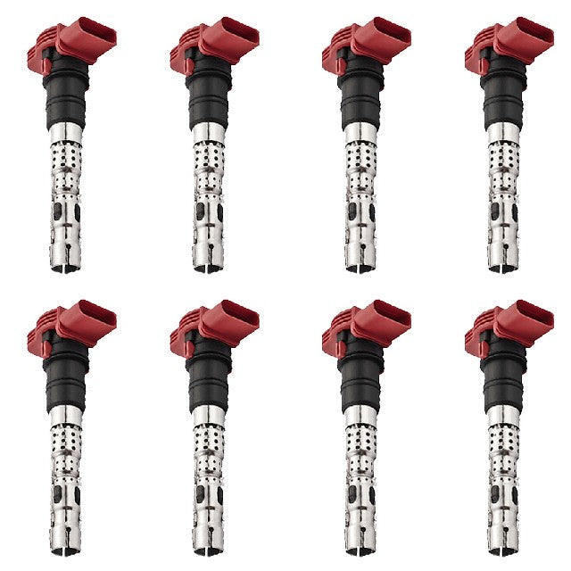 ACEON Ignition Coil Set P/N:7805-6567-08 Fits: Audi A6 Quattro 06-05, Audi A8 Quattro 06-03, Audi Allroad Quattro 05-03, Audi S4 09-04 - Image 1