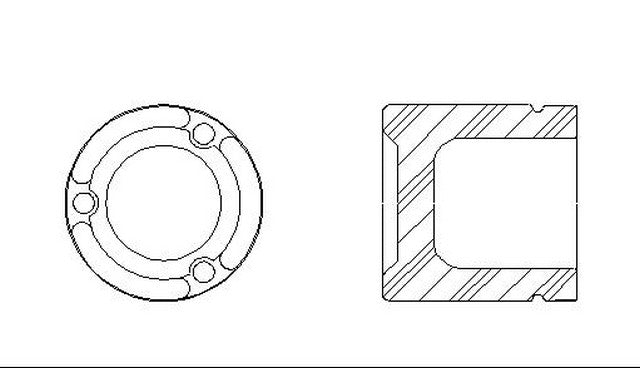 Better Brake Parts Disc Brake Caliper Piston P/N:7816 Fits: Chevrolet C4500 Kodiak, Chevrolet C5500 Kodiak, Chevrolet C6500 Kodiak, Chevrolet C7500 Kodiak, Chevrolet W5500 Tiltmaster, Dodge Ram 2500, Dodge Ram 3500, Ford F-450 Super Duty - Image 1
