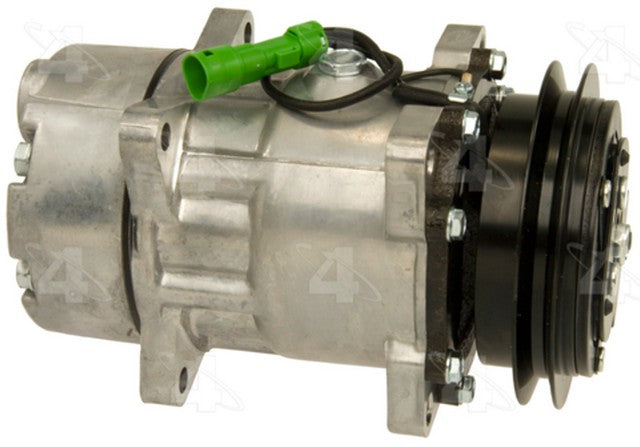 Four Seasons A/C Compressor P/N:78589 Fits: Jaguar Vanden Plas 94-90, Jaguar Xj12 96-95, Jaguar Xj6 94-91, Jaguar Xjs 96-93 - Image 1