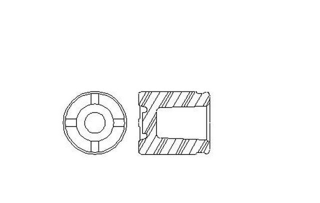 Better Brake Parts Disc Brake Caliper Piston P/N:7890 Fits: Nissan D21 94-92, Nissan Pickup 97-95 - Image 1