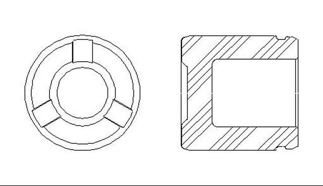 Better Brake Parts Disc Brake Caliper Piston P/N:7904 Fits: Chrysler Pacifica 08-04, Ford F-150 03-97, Ford F-150 Heritage 2004, Lincoln Blackwood 2002 - Image 1