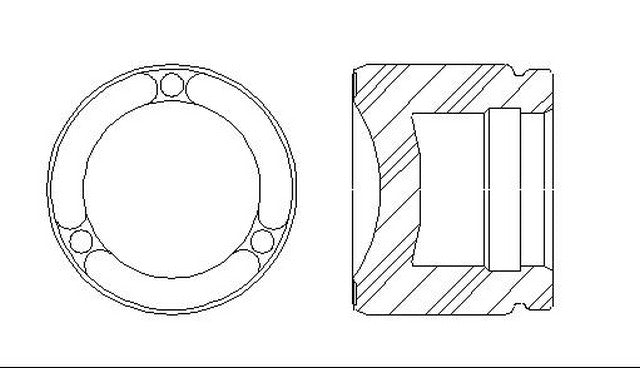 Better Brake Parts Disc Brake Caliper Piston P/N:7905 Fits: Dodge Dakota 02-99, Dodge Durango 02-98 - Image 1