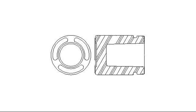 Better Brake Parts Disc Brake Caliper Piston P/N:7925 Fits: Chevrolet Express 2500 17-03, Chevrolet Express 3500 17-03, GMC Savana 2500 17-03, GMC Savana 3500 17-03 - Image 1