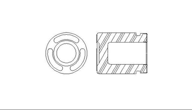 Better Brake Parts Disc Brake Caliper Piston P/N:7926 Fits: Cadillac Escalade, Chevrolet Avalanche 1500, Chevrolet Express 1500, Chevrolet Silverado 1500, Chevrolet Suburban 1500, Chevrolet Tahoe, GMC Savana 1500, GMC Sierra 1500, GMC Yukon - Image 1