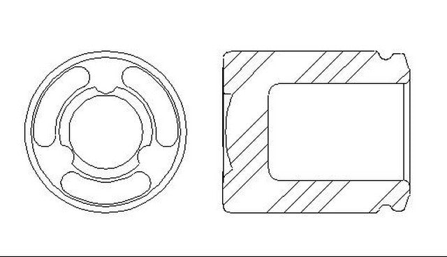 Better Brake Parts Disc Brake Caliper Piston P/N:7950 Fits: Ford Mustang 14-05 - Image 1