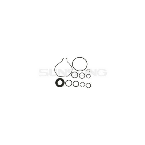 Sunsong Power Steering Pump Seal Kit P/N:8401497 Fits: Chevrolet Tracker, Geo Tracker, Hyundai Tucson, Kia Sportage, Mazda Miata, Mazda Protege, Pontiac Sunrunner, Suzuki Sidekick, Suzuki X-90 - Image 1