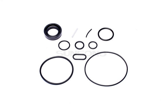 Sunsong Power Steering Pump Seal Kit P/N:8401499 Fits: Acura Rdx 12-07, Acura Rsx 06-02, Acura Tsx 08-06, Honda Accord 07-06, Honda Civic 11-06, Honda Cr-v 11-05, Honda Cr-v 2002, Honda Element 11-06 - Image 1