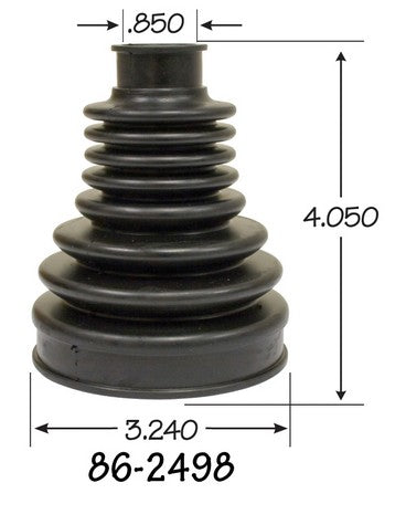 EMPI CV Joint Boot P/N:86-2498-D Fits: Ford Fiesta 14-11 - Image 1