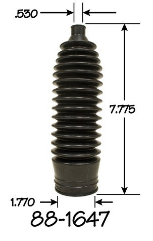 EMPI Rack and Pinion Bellows P/N:88-1647-K Fits: Mitsubishi Lancer 06-03, Mitsubishi Outlander 06-03, Suzuki Sx4 13-07 - Image 1