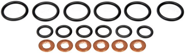 Dorman - OE Solutions Kit de Sellos Circulares para Inyector de Combustible P/N:904-315 Fits: Dodge Ram 2500 10-08, Dodge Ram 3500 10-08, Dodge Ram 4500 10-08, Dodge Ram 5500 10-08, Ram 2500 18-11, Ram 3500 18-11, Ram 4500 18-11, Ram 5500 18-11 - Image 1