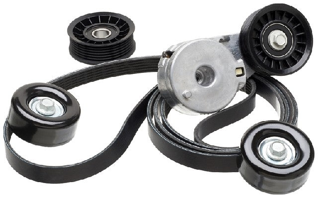 Gates Serpentine Belt Drive Component Kit P/N:90K-38104C Fits: Chevrolet Equinox 09-06, Pontiac Torrent 09-06 - Image 1