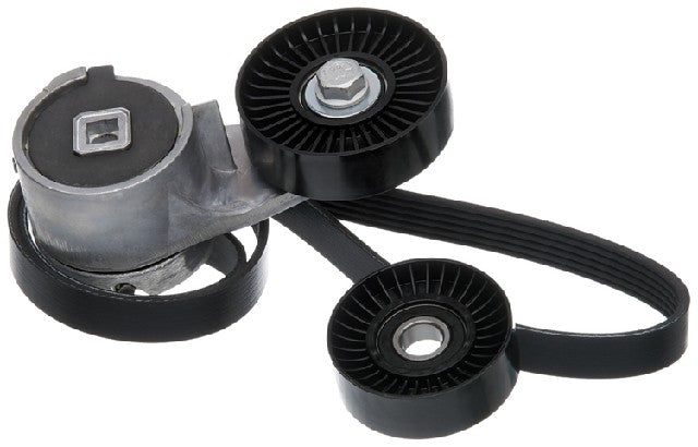 Gates Serpentine Belt Drive Component Kit P/N:90K-38115B Fits: Ford Bronco 92-90, Ford F-150 92-90, Ford F-250 92-90, Ford F-350 92-90 - Image 1