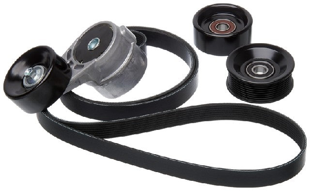 Gates Serpentine Belt Drive Component Kit P/N:90K-38119A Fits: Ford E-350 Econoline 97-95, Ford E-350 Econoline Club Wagon 97-95, Ford Econoline Super Duty 97-96, Ford F-250 96-95, Ford F-250 Hd 1997, Ford F-350 97-95, Ford F-super Duty 97-95 - Image 1