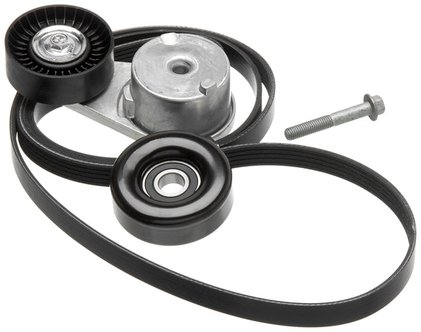 Gates Serpentine Belt Drive Component Kit P/N:90K-38164 Fits: Chevrolet Cavalier 02-98, Pontiac Sunfire 02-98 - Image 1