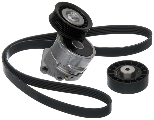 Gates Serpentine Belt Drive Component Kit P/N:90K-38179B Fits: Saab 900 97-95 - Image 1