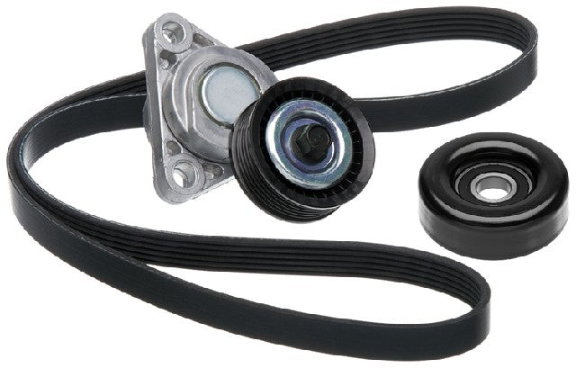 Gates Serpentine Belt Drive Component Kit P/N:90K-38194A Fits: Chevrolet Corvette 2001 - Image 1