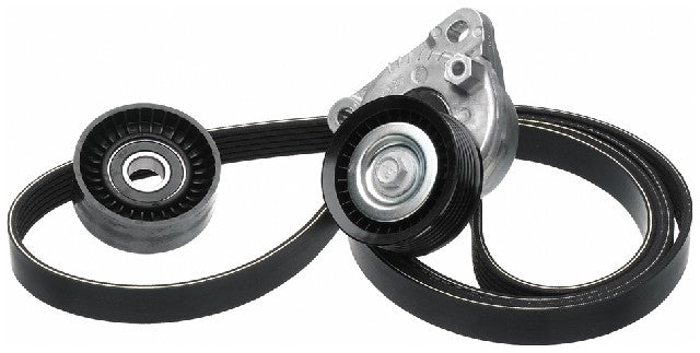 Gates Serpentine Belt Drive Component Kit P/N:90K-38452B Fits: Ford Focus 2007, Ford Transit Connect 13-11 - Image 1