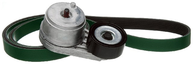 Gates Serpentine Belt Drive Component Kit P/N:90K-38501HDD Fits: Freightliner Cascadia, Freightliner Century Class, Freightliner Classic, Freightliner Columbia, Freightliner Fld120, Freightliner Fld120sd - Image 1