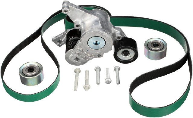 Gates Serpentine Belt Drive Component Kit P/N:90K-38667HDE Fits: Freightliner Cascadia 18-14, Western Star 5700xe 19-16 - Image 1