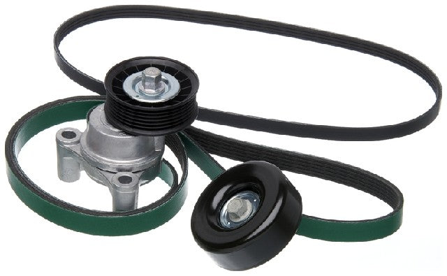 Gates Serpentine Belt Drive Component Kit P/N:90K-39083B Fits: Chevrolet Express 2500, Chevrolet Express 3500, Chevrolet Express 4500, Chevrolet Express Cargo, Chevrolet Express Pasajeros, Chevrolet Silverado 2500 Hd, Chevrolet Silverado 3500 - Image 1