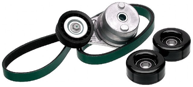 Gates Serpentine Belt Drive Component Kit P/N:90K-39159A Fits: Chevrolet Silverado 2500 Hd 16-14, Chevrolet Silverado 3500 Hd 16-14, GMC Sierra 2500 Hd 16-13, GMC Sierra 3500 Hd 16-13 - Image 1