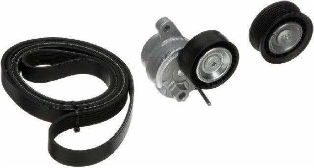 Gates Serpentine Belt Drive Component Kit P/N:90K-39212B Fits: Mercedes-benz C400, Mercedes-benz C43 Amg, Mercedes-benz C450 Amg, Mercedes-benz Cls400, Mercedes-benz E400, Mercedes-benz E43 Amg, Mercedes-benz E450, Mercedes-benz Glc43 Amg - Image 1