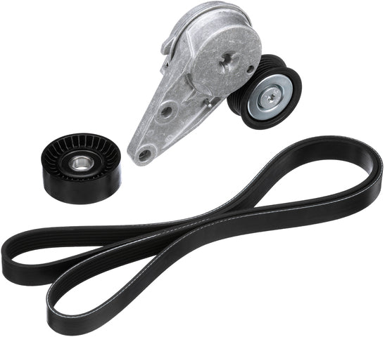 Gates Serpentine Belt Drive Component Kit P/N:90K-39266 Fits: Ford Escape 17-14, Ford Fiesta 19-14, Ford Transit Connect 16-14 - Image 1