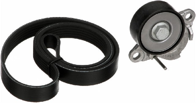 Gates Serpentine Belt Drive Component Kit P/N:90K-39272A Fits: Audi A4 16-13, Audi A4 Allroad 16-13, Audi A4 Quattro 16-13, Audi A5 16-13, Audi A5 Quattro 17-13, Audi A6 15-12, Audi A6 Quattro 15-13, Audi Allroad 16-13, Audi Q5 17-13 - Image 1