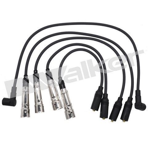 Walker Products Spark Plug Wire Set P/N:924-1177 Fits: Audi 4000, Audi 80, Audi 90, Volkswagen Cabriolet, Volkswagen Corrado, Volkswagen Fox, Volkswagen Golf, Volkswagen Jetta, Volkswagen Passat, Volkswagen Quantum, Volkswagen Scirocco - Image 1