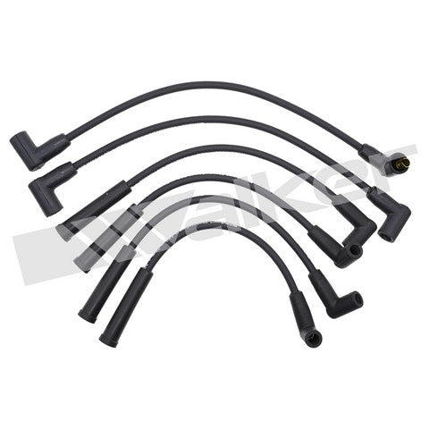 Walker Products Spark Plug Wire Set P/N:924-1237 Fits: American Motors Eagle 84-83, Eagle Premier 89-88, Jeep Cherokee 90-84, Jeep Cj7 86-83, Jeep Comanche 90-86, Jeep Scrambler 85-83, Jeep Wagoneer 87-84, Jeep Wrangler 90-87 - Image 1